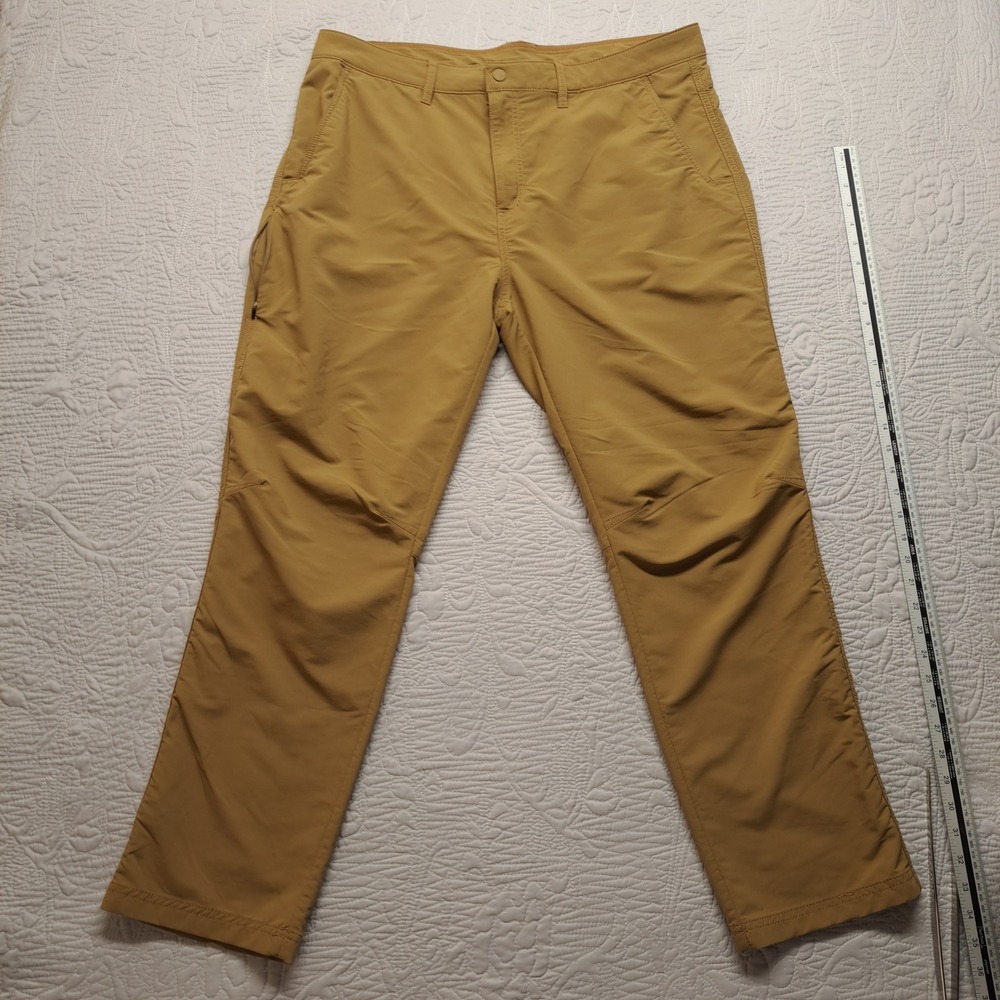 Alpine Design Hiking Pants Mens 40x30 Tan Excellent Technical Stretch Utility